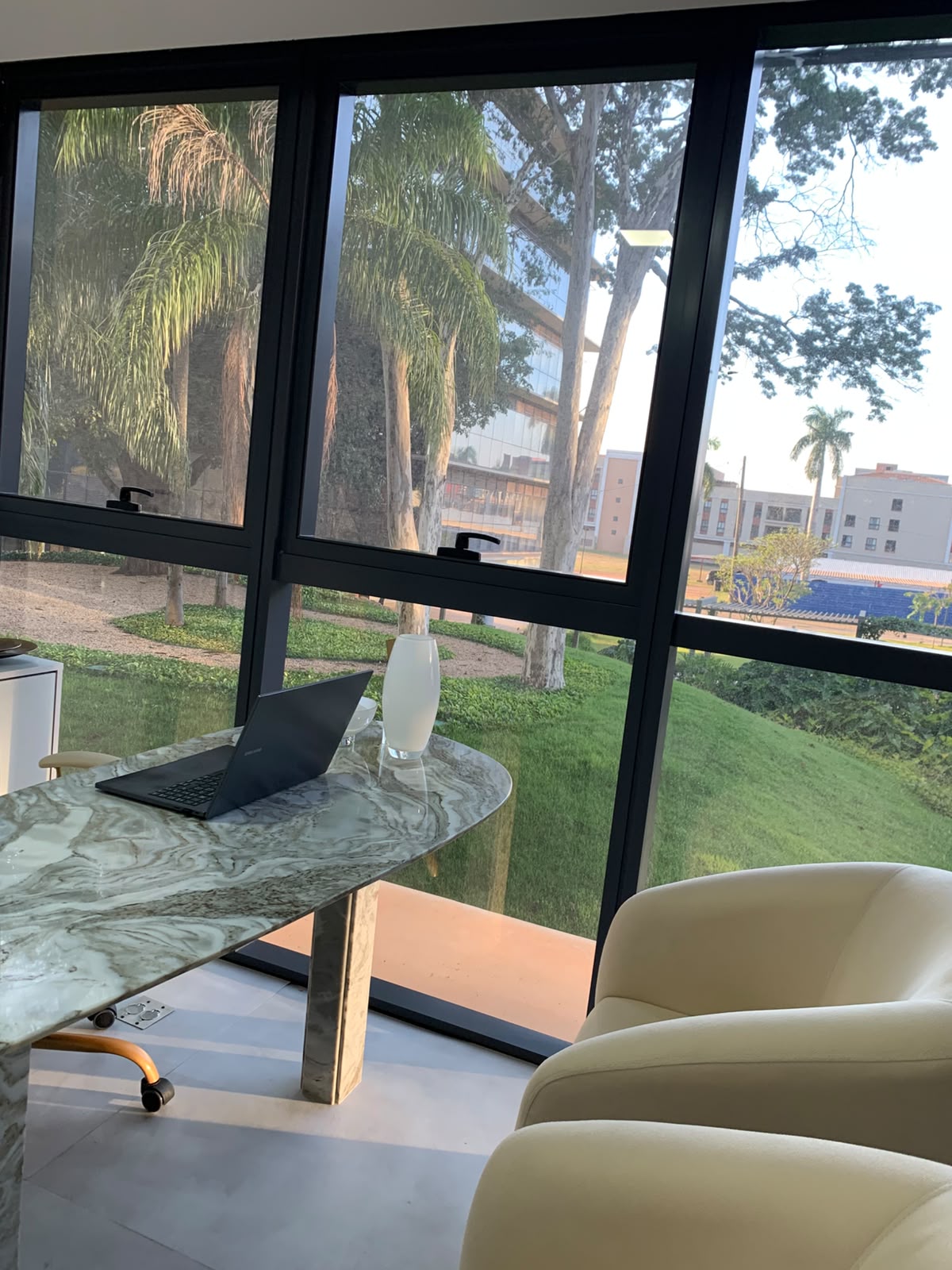 Interior do consultório